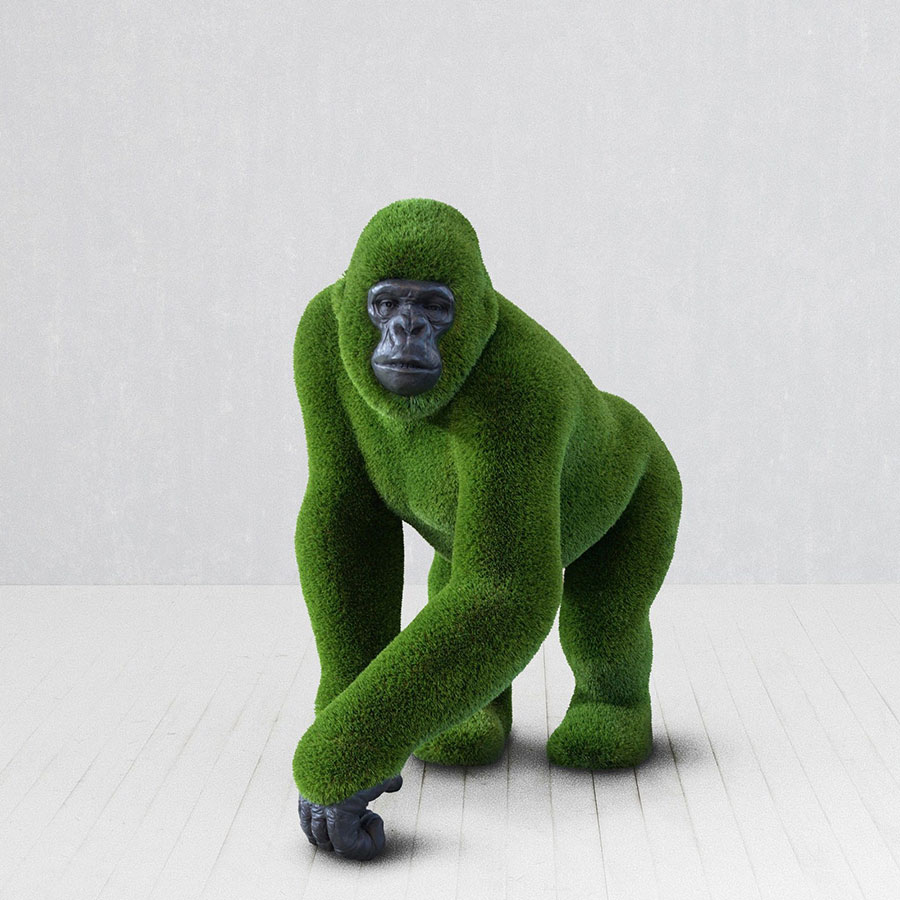 Gorillas With A Mask