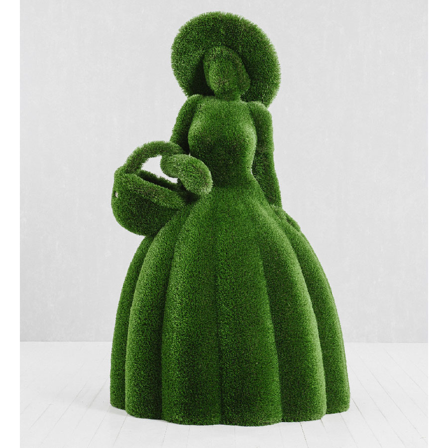 Lady With A Basket & Gentleman