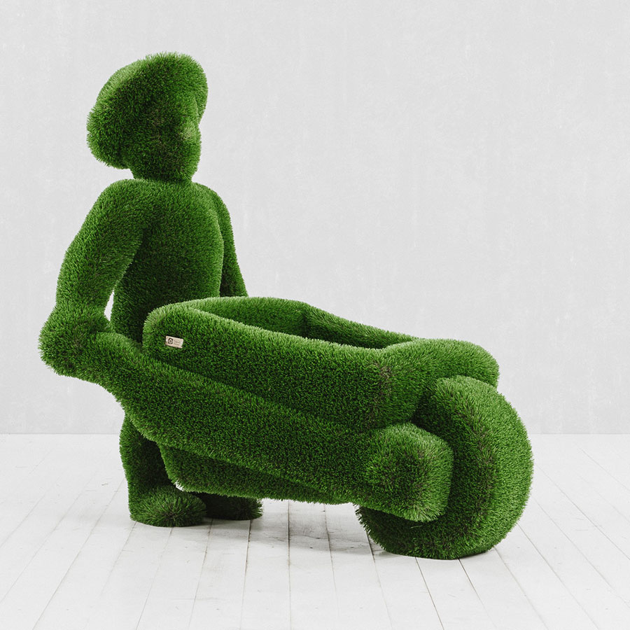 Man With A Whellbarrow